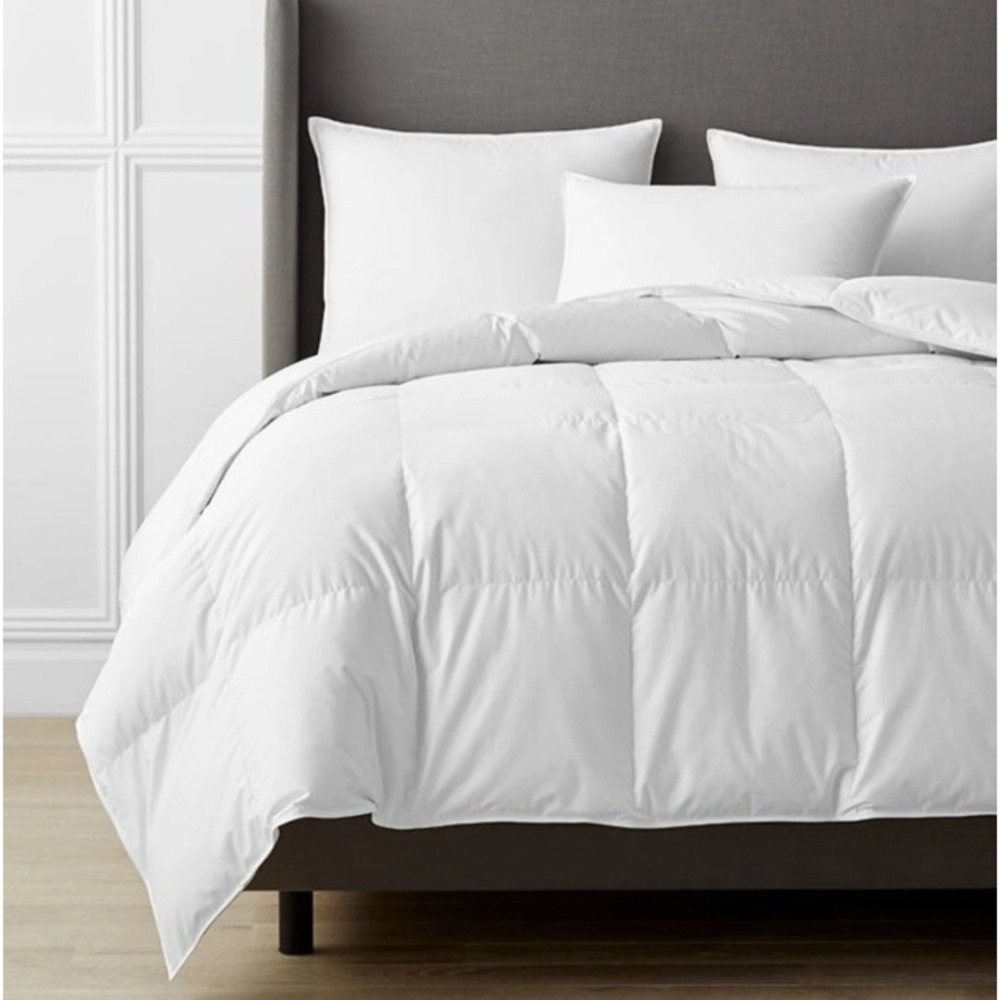 The Company Store Legends Hotel Alberta King Down Comforter White 600FP Light